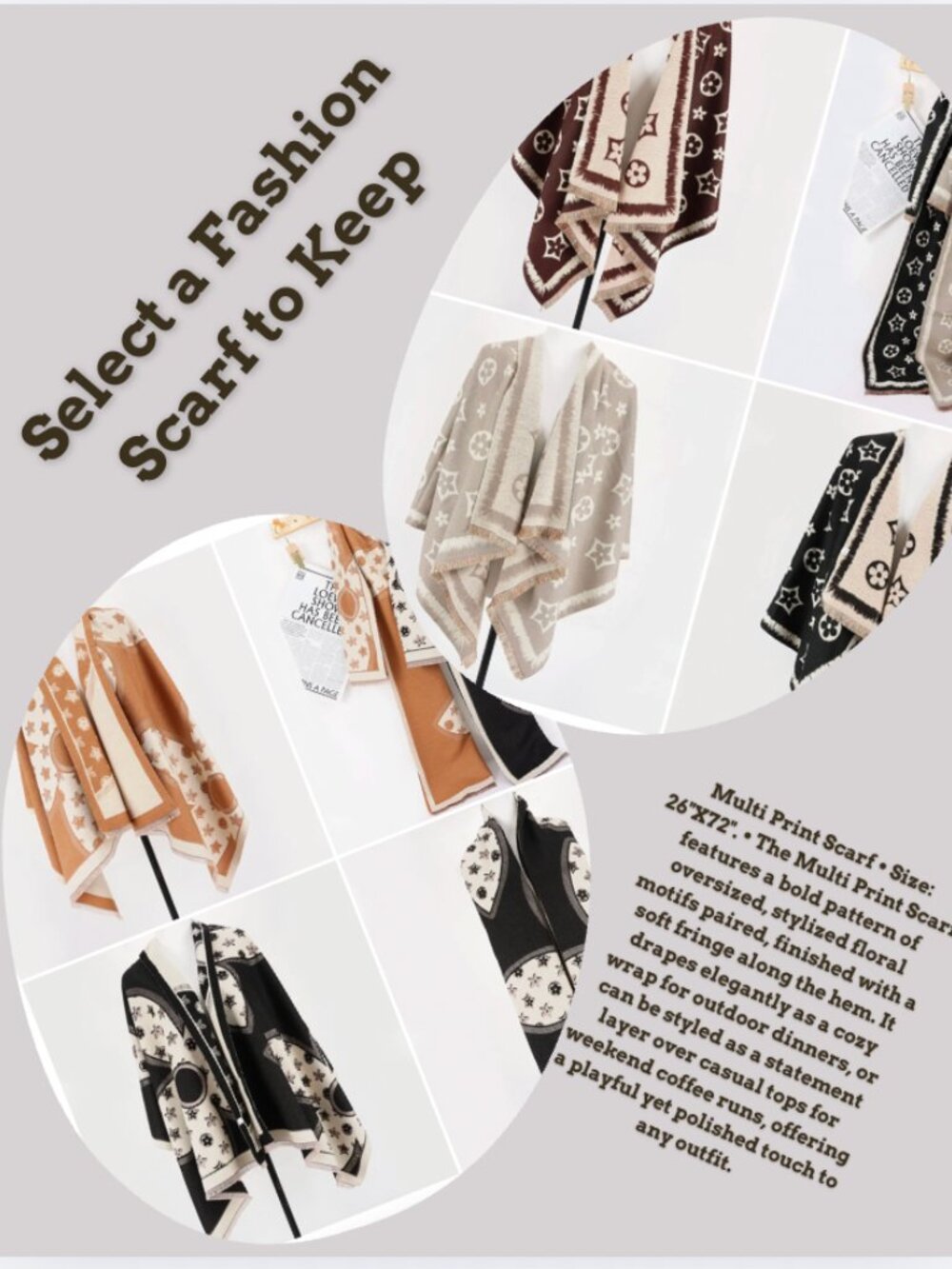 Get Ready for Fall with Fashion Scarf! - Picture 3 of 13